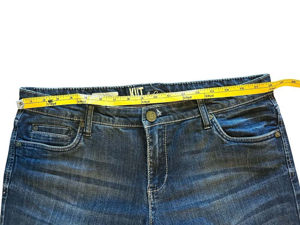 KUT from the Kloth Catherine Boyfriend Slim Relaxed Jeans Size 14 - Picture 4 of 7